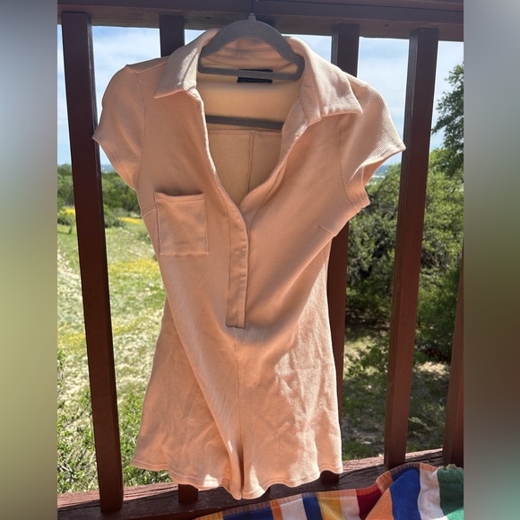 Urban Outfitters Tan one piece - Picture 1 of 4